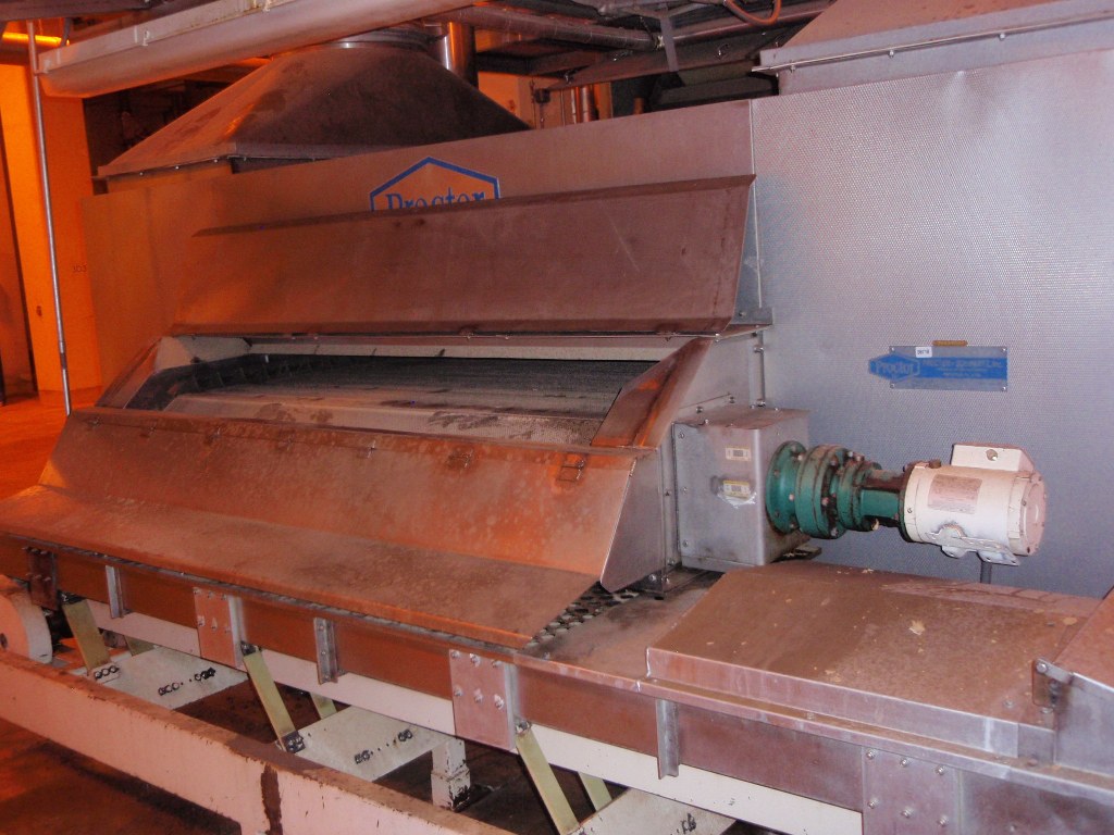 Used Dryer, Apron, 80" x 54', S/st, Proctor & Schwartz, Dbl Pass #5991902
