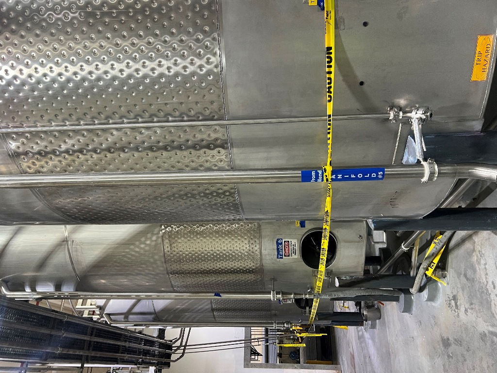 Used Tank, 6,000 Gallon, Dimple Jacketed, Agitated, Stainless Steel, Qty 3, #5991623