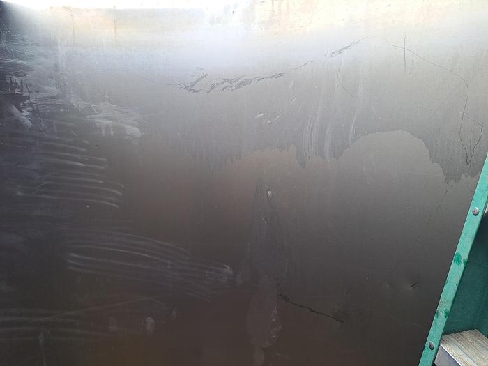 Used Tank, 1,024 Gallon, 316 Stainless Steel, Chem Tek, 6' x 6', OT/FB #S737705