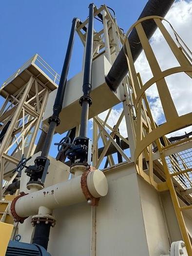 Used Screen, 3’ x 8’, Dewatering & Scrubbing, AZFAB, Hydrocyclone, Attrition Cell, 70 TPH #5991346