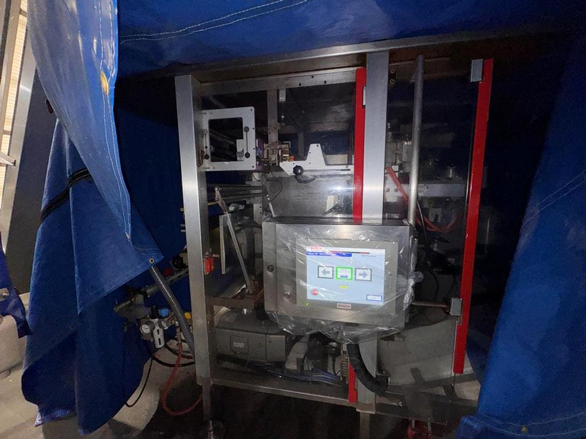 Used Filling Line, Bag, Ishida Combination Scale, Bosch SV 3800 Bagger, Elevator, Produce, #5991861