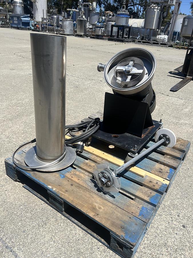 Used Mill, Disintegrator, 12", Stainless Steel, 7.5 HP, Custom, #5991509