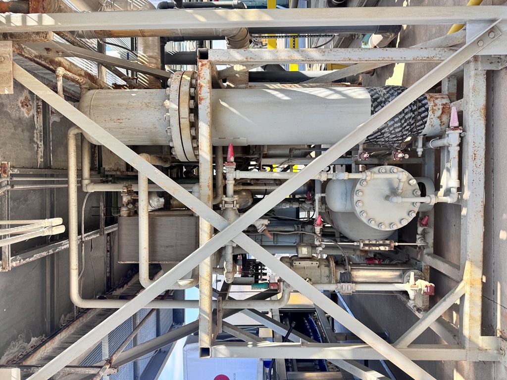 Used Cogeneration System, Natural Gas, 675 kW, GE Jenbacher JMC 312, Cooling & Heat Recovery System, Spare Engine, #