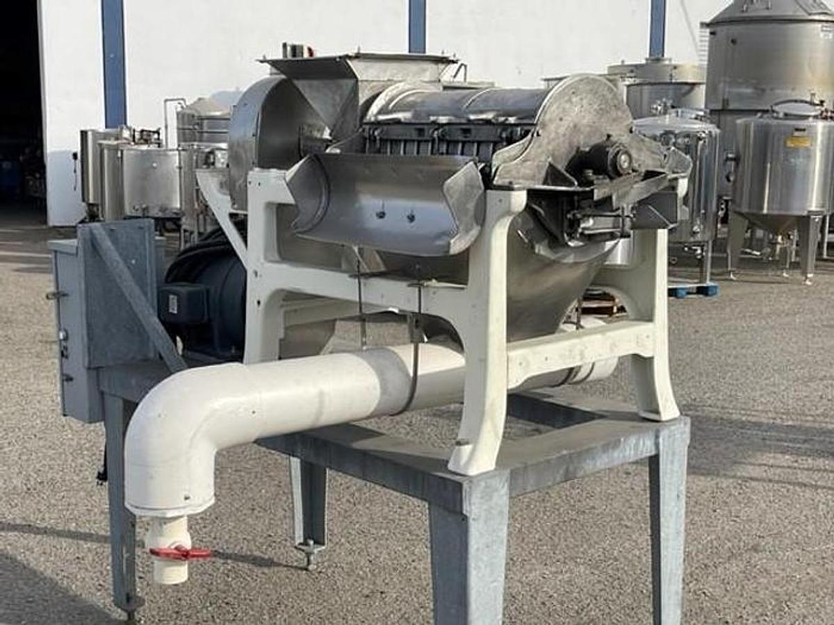 Used Pulper, Finisher, FMC, Model 50, 25HP #5991917