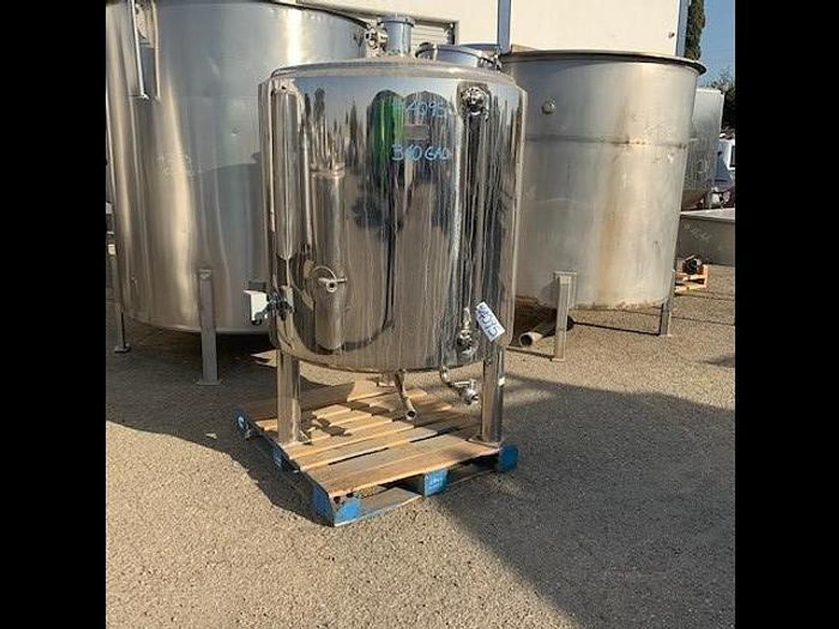 Used Tank, 340 Gallon, Insulated Stainless Steel, Heated Tank, ProBrew, #5991991
