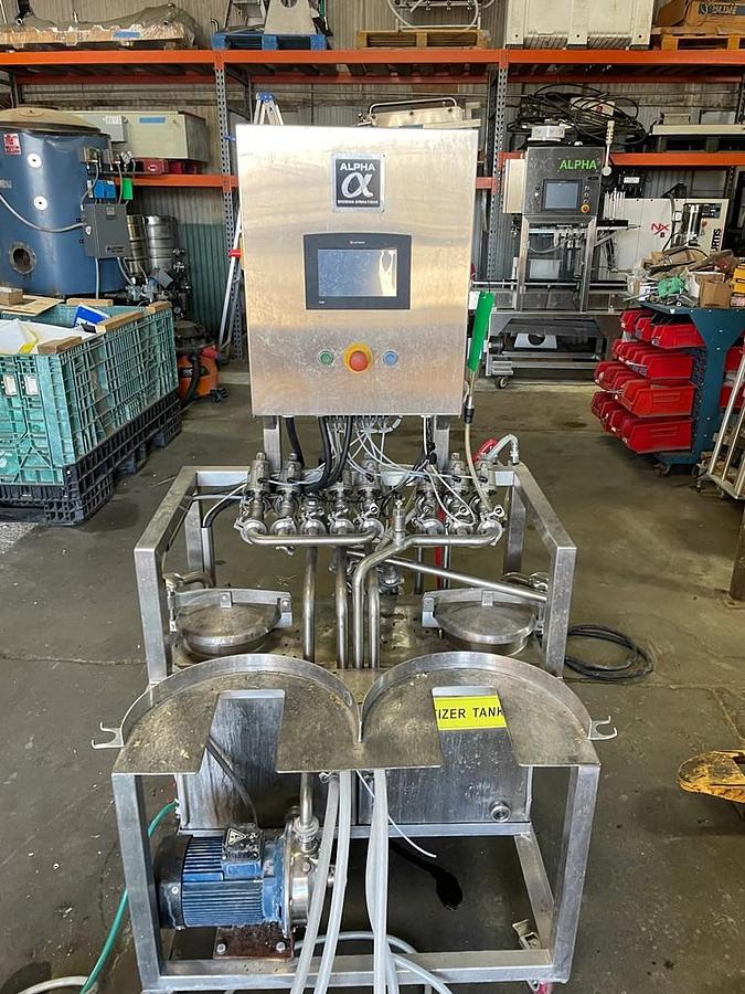 Used Washer, Keg, Alpha Brew Ops, Keg Washer, Semi Automatic, PLC Controlled, #5991898