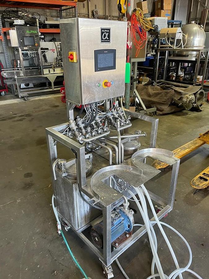 Used Washer, Keg, Alpha Brew Ops, Keg Washer, Semi Automatic, PLC Controlled, #5991898