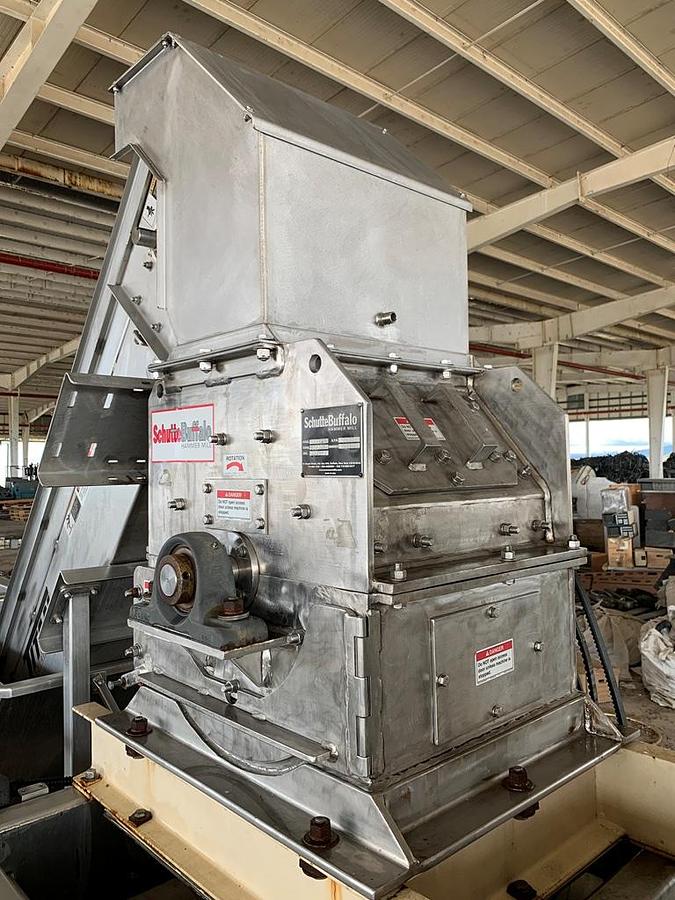 Used Mill, Hammer, Schutte Buffalo, Model WA20LSS, Stainless Steel, #5991941