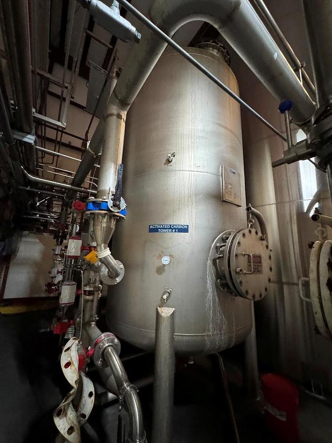 Used Filtration System, 300 GPM Nano Filtration & Permeate Storage, Osmonics/Promac/Aquafine, #5991631