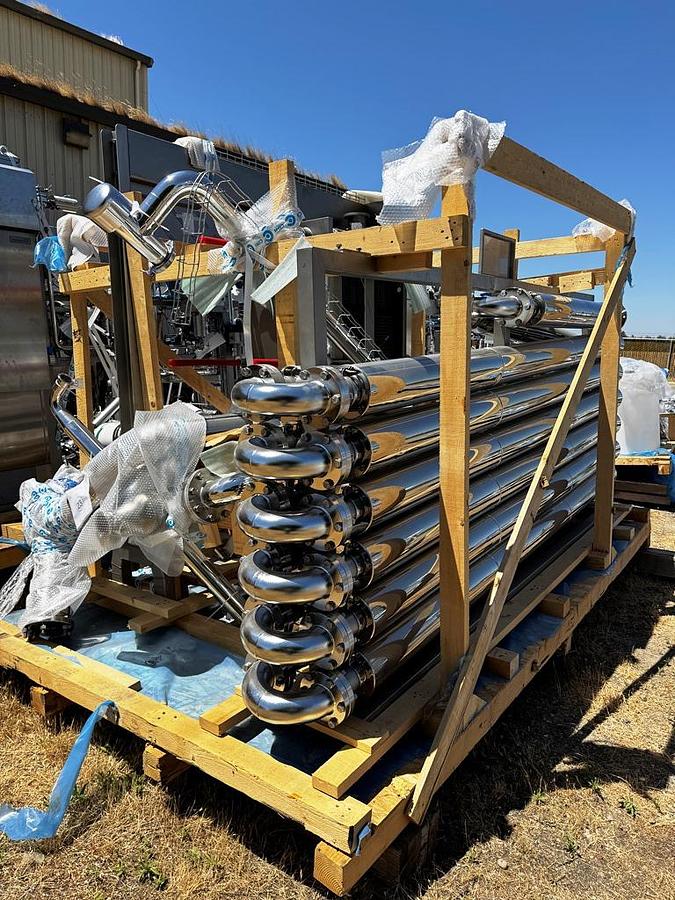 Unused Pasteurizer System, Media, Alfa Laval, PHE Type, 119 GPM, Stainless Steel, #5991414