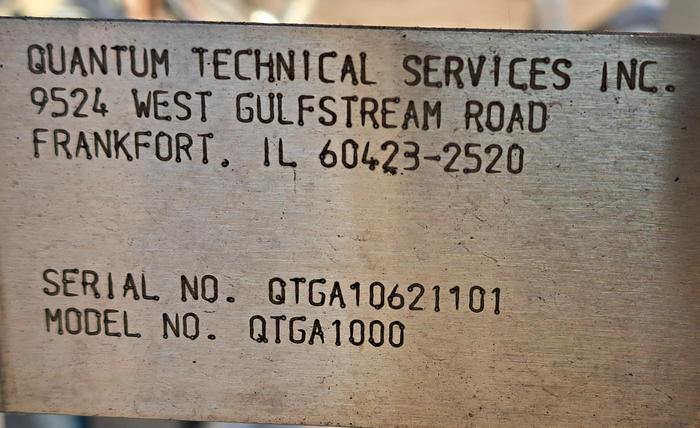 Used Seasoner, Over Belt, Quantum, Mdl QTGA 1000, Stainless Steel #S745381