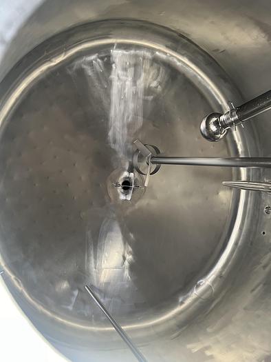 Used Reactor, 130 Gallon (500 Liters), 316L Stainless Steel, Jacketed, 45 PSI Internal, Agitated #S745435