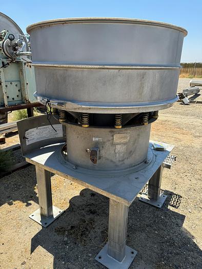 Used Screen, Sweco, 48", Stainless Steel, Single Deck, 2.5 HP, #5880216