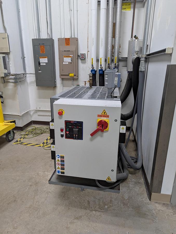 Used Reactor, 50 Gallon, Glass Lined, Pfaudler, w/ Condenser, System, Skid Mounted, #5991534