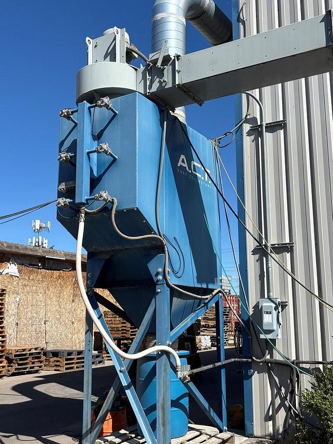 Used Dust Collector, Cartridge, ACT, Model ACT 3-12, 15HP, #5991979