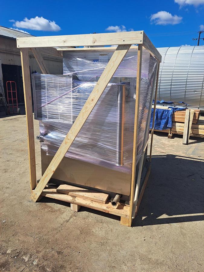 Used Washer, Stopper, Huber, Mdl WFS-G 25H, 153 Ltr, 316 S/st #C740207