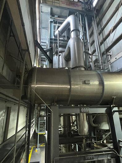 Used Evaporator, 2-Effect, Stainless Steel, Rossi Cattelli T30 D.E. Venus - #4487802