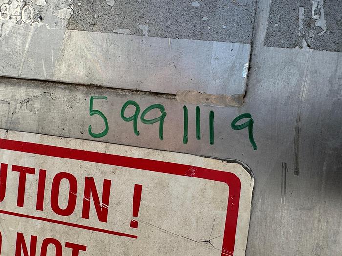 Used Tank, 550 Gallon, 316 Stainless Steel, LiquiTote, #5991119