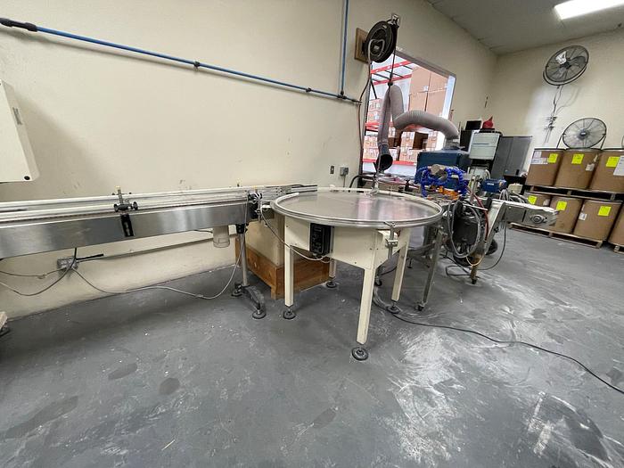 Used Filler, Auger, Single Head, AMS, Unscrambler, Conveyor, Accumulation, #5532788