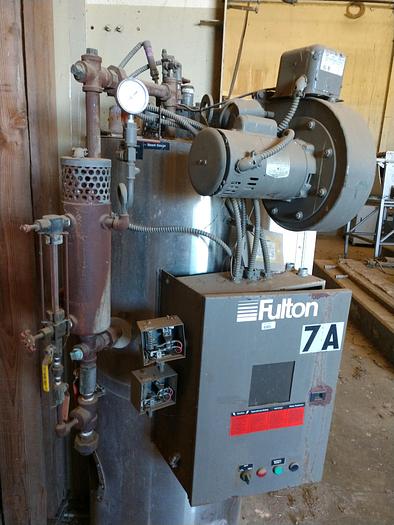 Used Boiler, 9.5 HP, Fulton, 100 PSI, Gas-fired, ICS 9.5-LE #S737079