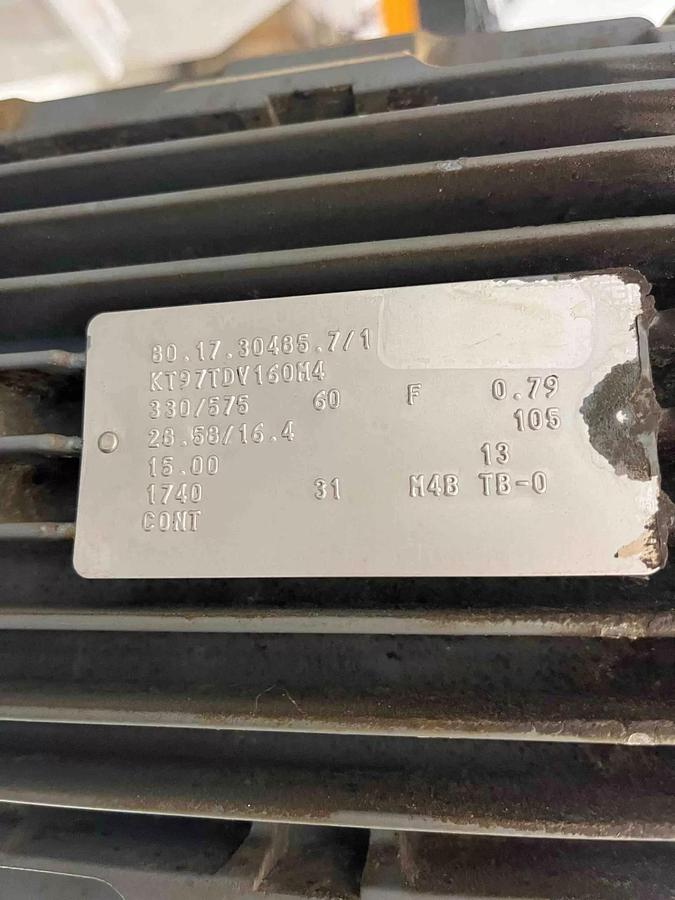 Used Mixer, Ribbon, 7500 LB (1100 Gallon), Dual Shaft Ribbon, Jacketed, #5991749