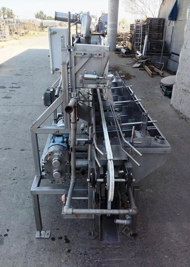 Used Briner, Overflow, Stainless Steel, 12 feet, Volta Belt Conveyor, Waukesha 130 U1 Pump, #5991929