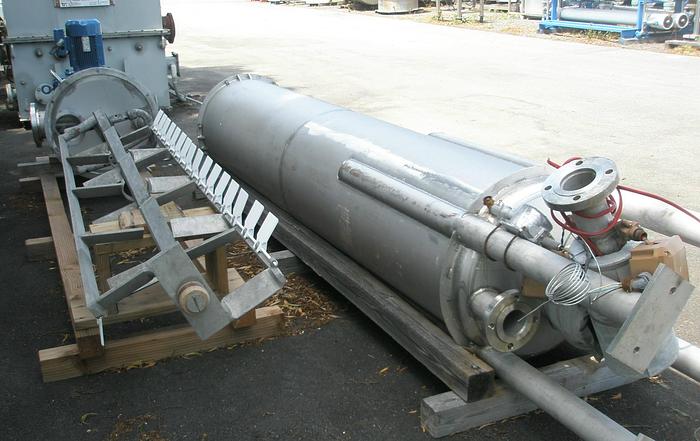 Used Tank, 350 Gallon, Stainless Steel, 2'6" X 10', Double Agitation, #C693490