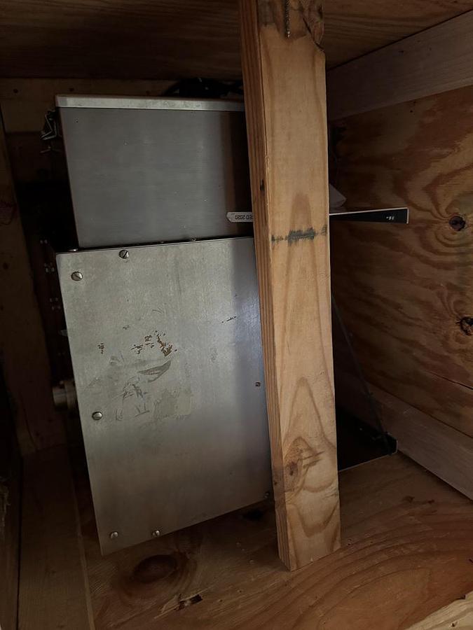 Used Filler, Piston, Monoblock, M&O Perry with (3) Filamatic Piston Fillers, Crimper, Stainless Steel, #5991418