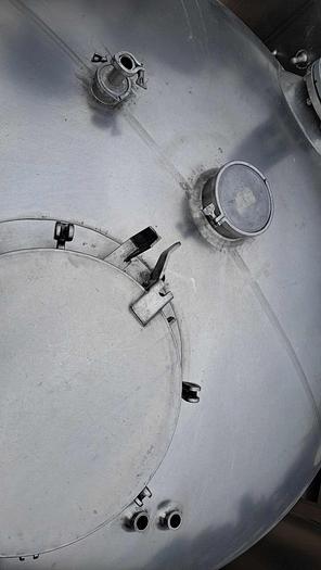 Used Tank, 1,600 Gallon, S/st, Agit, Jkt, Mueller #S745165