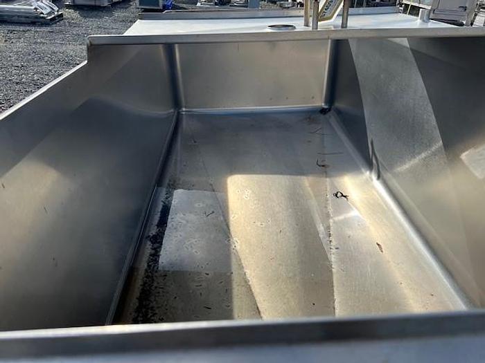 Used Tank, 425 Gallon, S/st, Rectangular, Jkt, Insul #S740916