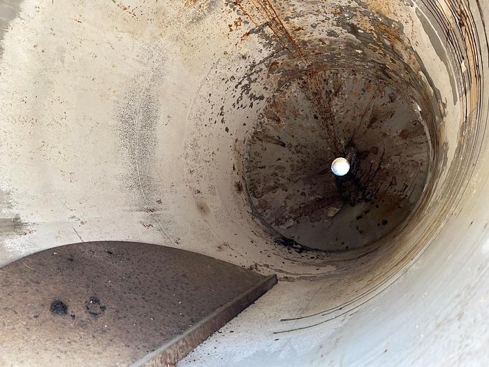 Used Tank, 800 Gallon, 316 Stainless, L&A, Cone Bottom #S745056