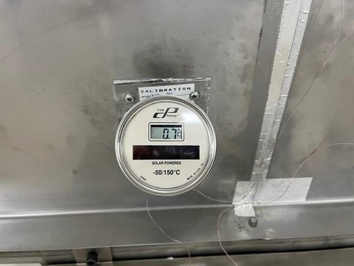 Used Cooling Tunnel, 12', Stainless Steel, Conveyorized, Monark Equipment, #5991763