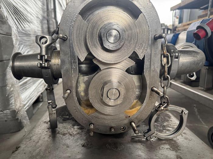 Used Pump, Positive, Waukesha, Model 130, 7.5 HP, 3” In/Out, #5991152