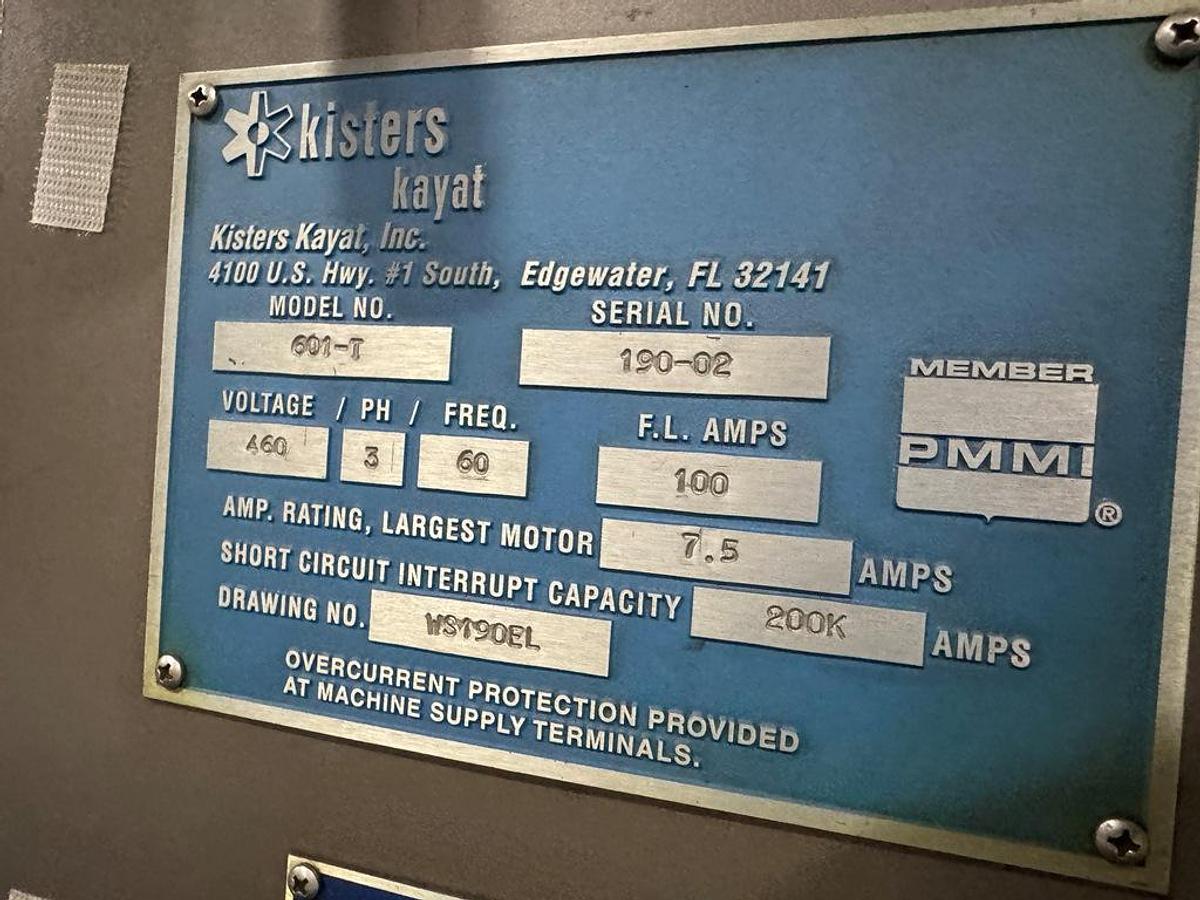 Used Case Packaging Line, Lantech / SWF / Markem / Kisters / Columbia, Stainless Steel, #5991612