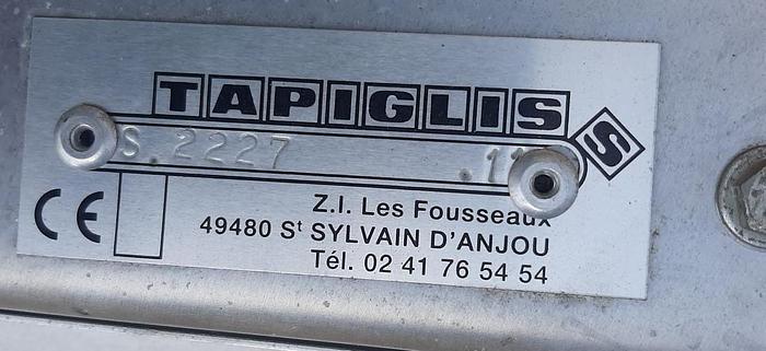 Used Conveyor, Belt, 14" x 10', Inclined, Aluminum, Z-Frame #S744766