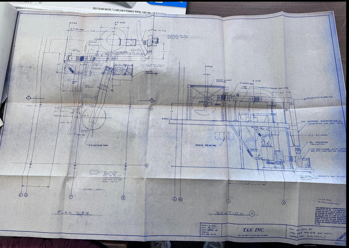Used Mill, Impact, TAS, C/st, 350 HP, Mdl 42B (2) #S516500