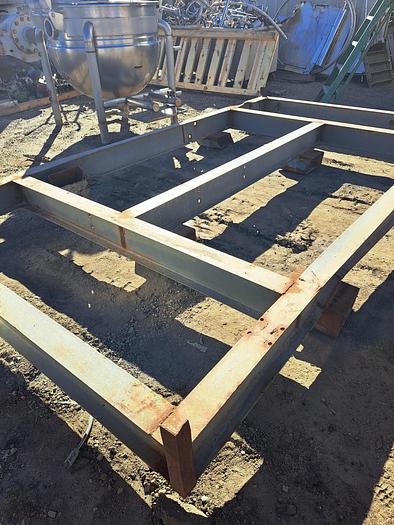 Used Mixer, Ribbon, 350 Cubic Feet, Stainless Steel, 100 HP #S745353