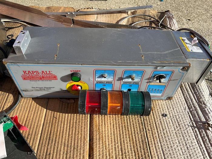 Used Capper, Kaps-All Model F-E4, Inline Spindle #S745104