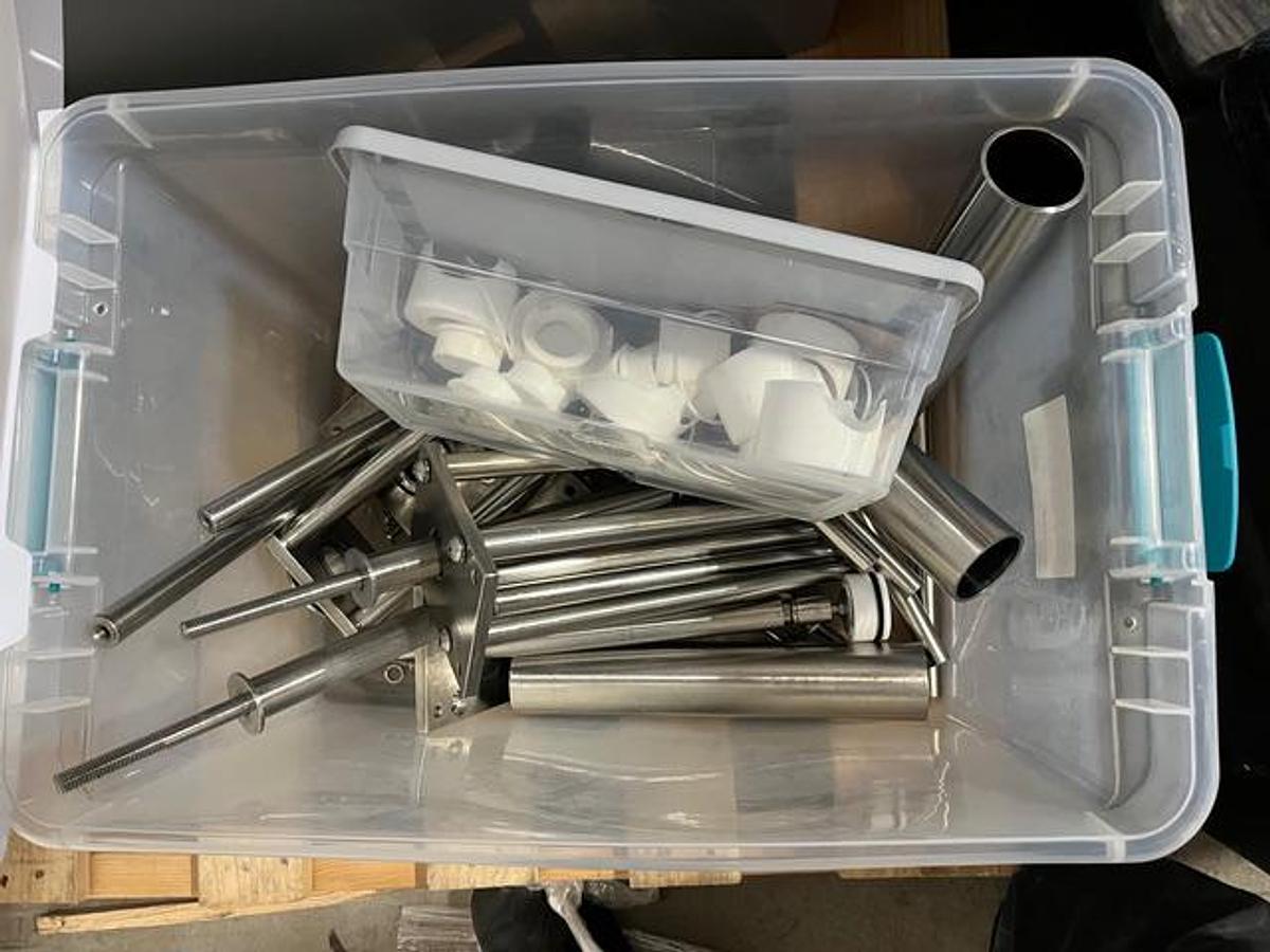 Used Jar Filling & Capping Line, Inline Filling Systems, Piston Filler, Capper & Cap Feeder, #5991602