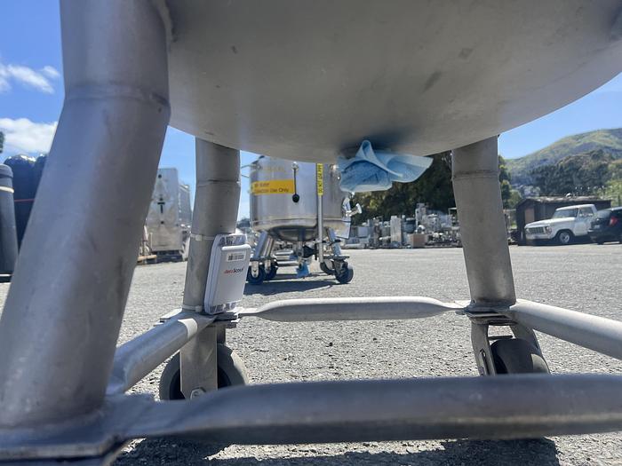 Used Tank, 25 Gallon (100 Liters), Stainless Steel, Jacketed, 50 PSI Internal #S745433