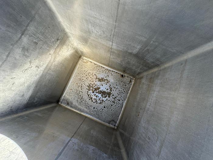 Used Tank, 550 Gallon, 316 Stainless Steel, Tote, #5991029