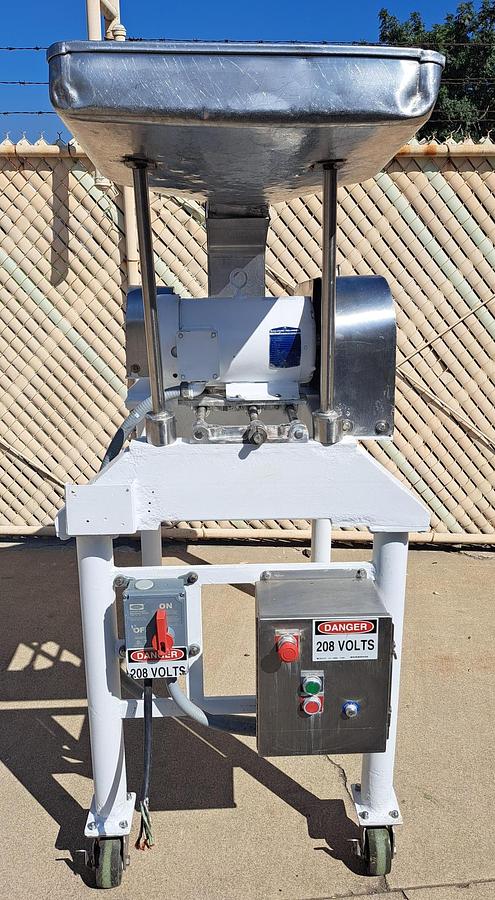 Used Mill, Fitzpatrick Fitzmill, Model D, Hammermill, 5 HP, Stainless Steel, #5991559