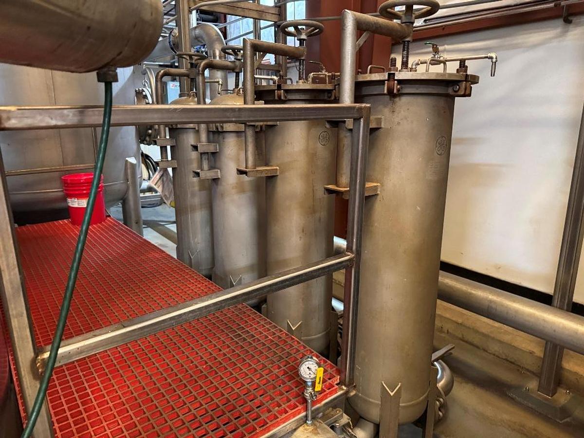 Used Filtration System, 300 GPM Nano Filtration & Permeate Storage, Osmonics/Promac/Aquafine, #5991631