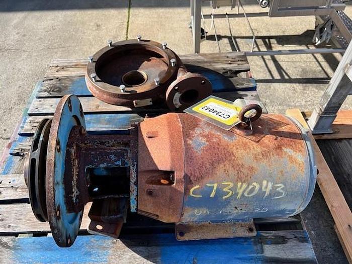 Used Pump, Centrif., 15 HP, C/st, 3" X 4", 325 GPM, #C734043