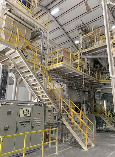 Used Mill, Ball, 8’x15’, ANIVI, 275kW, Alumina Lined, Classifier #C745128