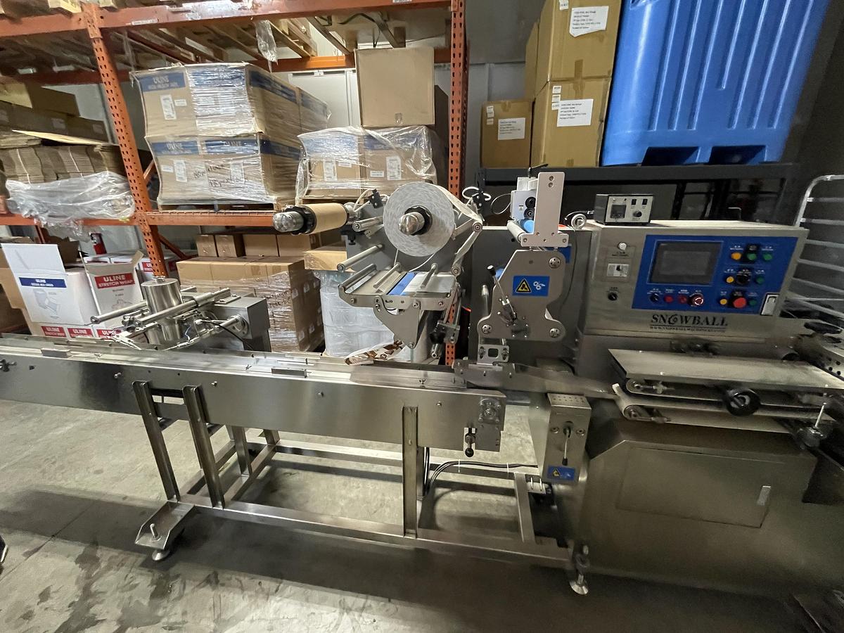 Used Former, Ice Cream Sandwich, 2000–7000 Pcs/Hour, Snowball, #5991721