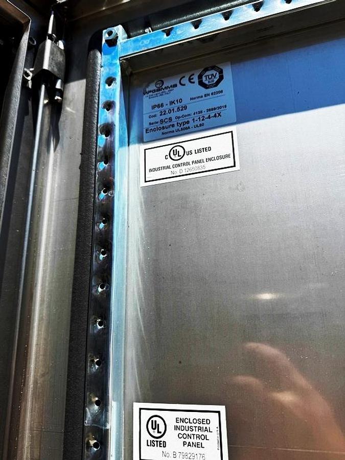 Unused Pasteurizer System, Sugar, Alfa Laval, PHE Type, 66 GPM, 316 Stainless Steel, #5991412