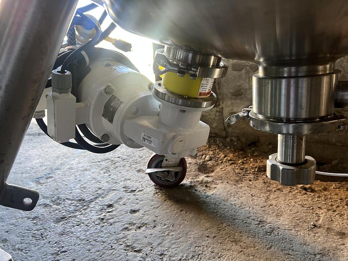 Used Tank, 25 Gallon (100 Liters), Hastelloy, Jacketed, Agitated #5991195