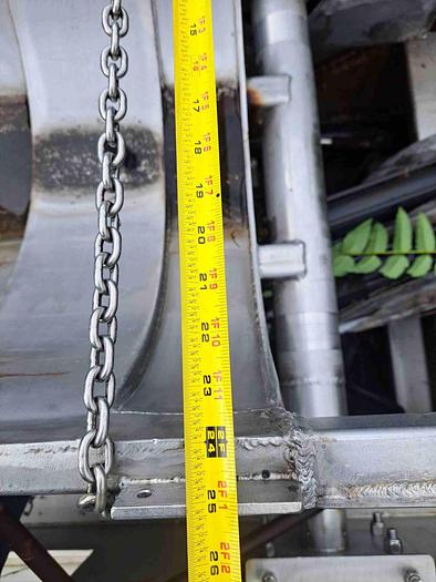 Used Dumper, Drum, S/st, Bridge Machine, Mdl 11-96, 7-1/2' high, #S738634