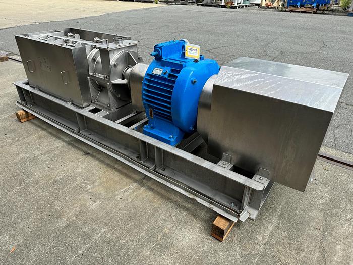 Used Refiner, Screw, 350mm diameter, Stainless Steel, 30 HP, Surimi #5990958